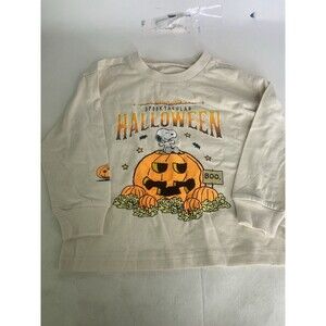 Peanuts Snoopy Halloween Long Sleeve T-Shirt Top Toddler Boys Girls Size 3T